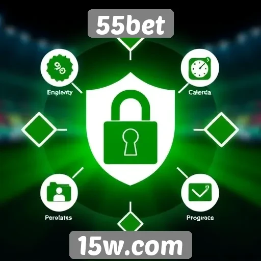 Recursos de segurança e privacidade no 55bet